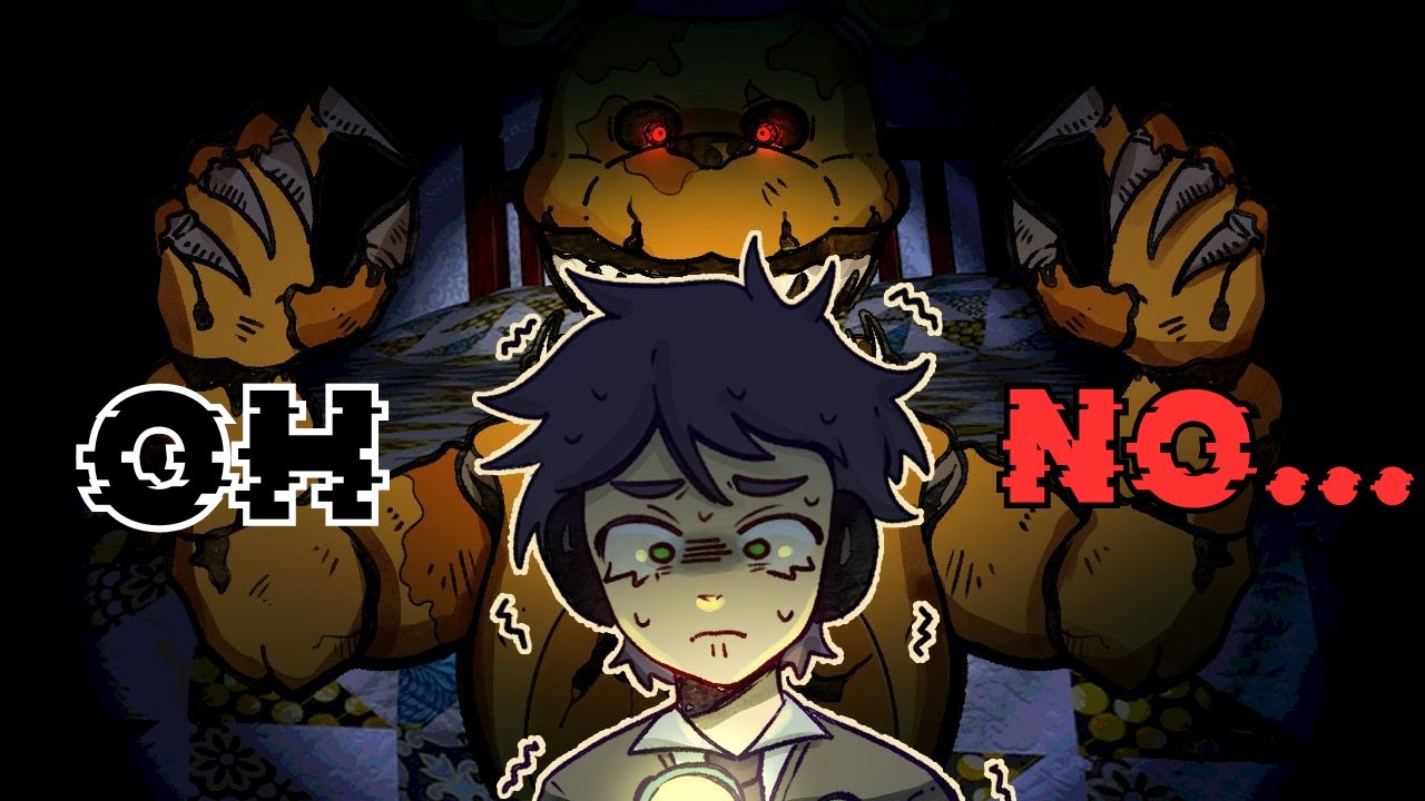 Я впервые играл в FNAF 4, это было ужасно.