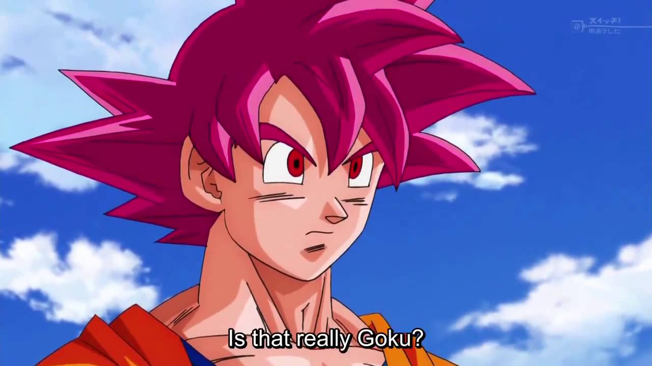 Super Saiyan God Red first appearance