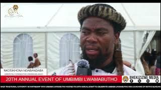 Phakel'umthakathi Ndabandaba ka Gezubuso kwi 20th Celebration of Umbimbhi Lwamabutho 