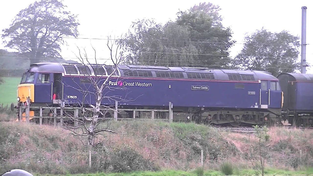 FGW 57605. Barrier Move 5Z57 to OOC. BLS & Lancaster. 25/09/13 - YouTube
