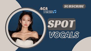 ZICO - SPOT ft JENNIE [Acapella - vocals only] #vocals #acapella