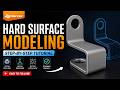 Blender hard surface modeling - how to model complex shape easy