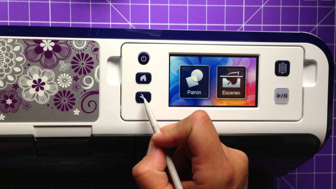 BROTHER SCAN AND CUT. CORTANDO FOAMI O GOMA EVA