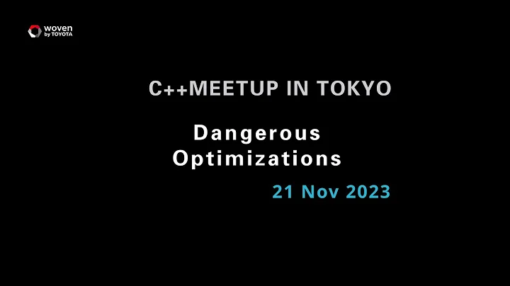 Dangerous optimizations - C++ meetup