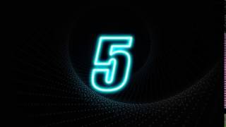 Countdown Glow Number V1