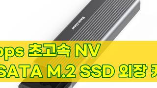 NVMe SATA M.2 SSD 외장하드 케이스: 빠른 속도와 뛰어난 호환성, Basic Gear