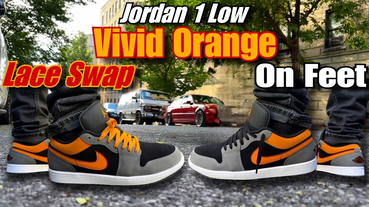 Air Jordan 1 Low SE Black Orange Release Date