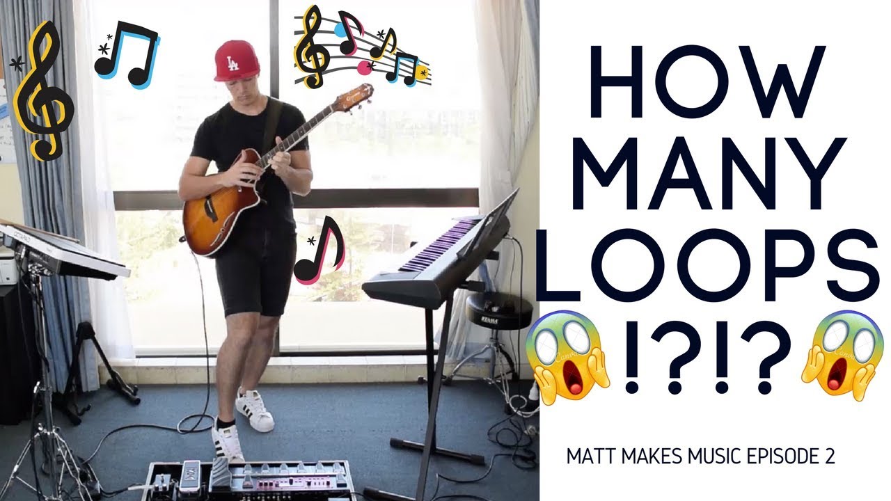 Matt loops how many times with RC300 Looper?!?!