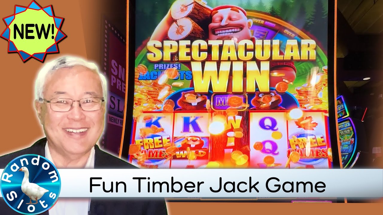 Timber Jack Going Wilder Slot Machine Features and Bonus - YouTube