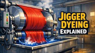 Jigger Dyeing Machine Animation | Jigger Dyeing Machine Working Principle 