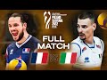 France Vs Italy Quarter Final Men S World Championships 2022 Full Match Volleyball
