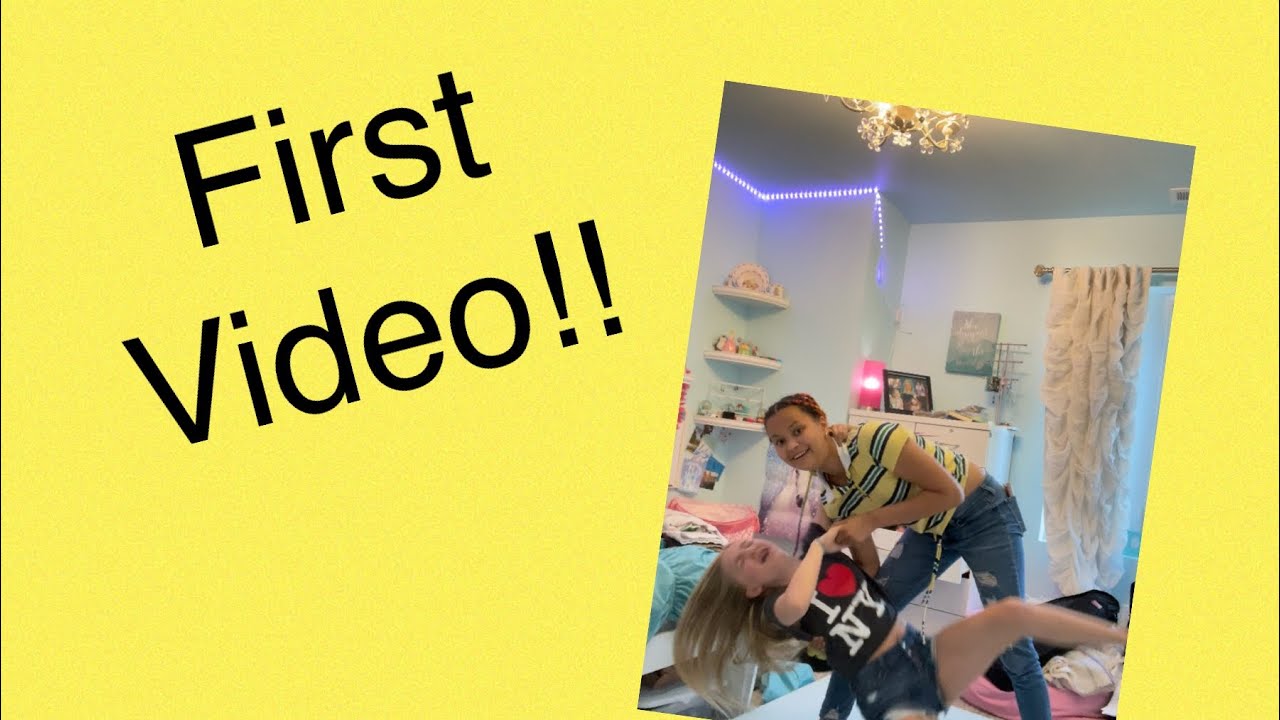 OUR FIRST VIDEO!!! Half intro to channel half vlog! YouTube
