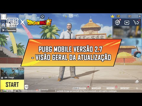 PUBG MOBILE | Anúncio de lançamento da atualização 2.7!