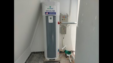 Lắp đặt máy bơm nhiệt heatpump Atlantic Explorer 270 lít tại Kiến Hưng, Hà Đông