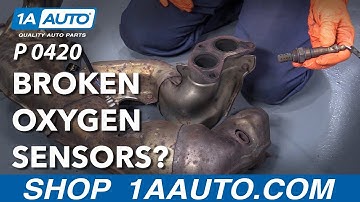 Check Engine Light? Catalyst System Efficiency or Bad O2 Sensor? - Code P0420/P0430