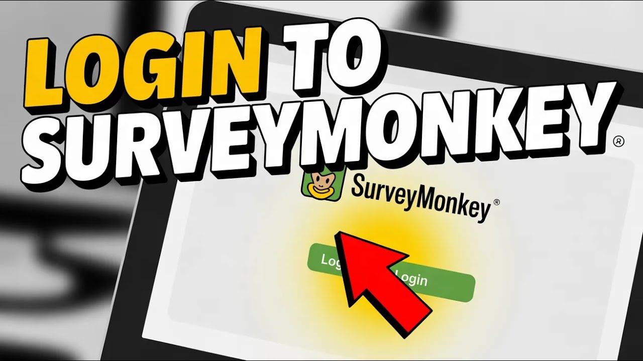 How to login to SurveyMonkey - Step By Step - YouTube