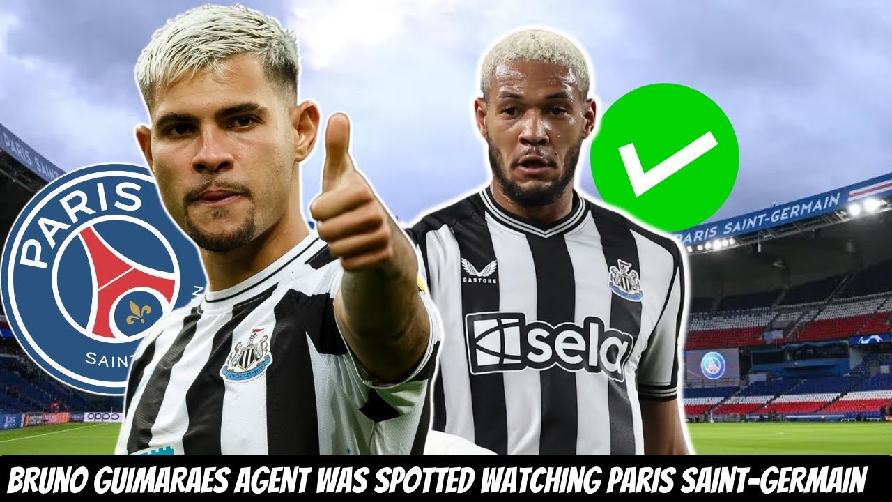 Joelinton NEW CONTRACT SIGNED + Bruno Guimaraes AGENT SPOTTED CAUSES FAN DEBATE !!!