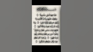 راحة نفسية🌸🌸 محمد الحيدان سورة الإنسان #اكتب شيئا تؤجر عليه