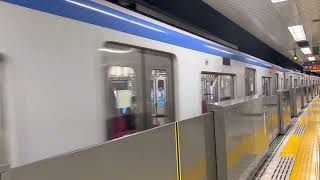 【夜の相鉄・大和駅】列車監視と8000系発車
