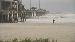 Hurricane Erin brings strong waves, rip current dangers, and high winds to East Coast