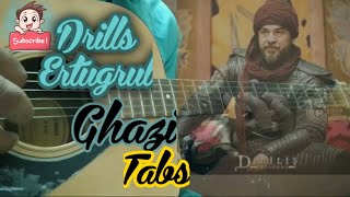 #Ertugrulghazi #ertugrulghazimusic #ertugrulghazithemetune || Drills ertugrul ghazi || Guitar ||Tabs