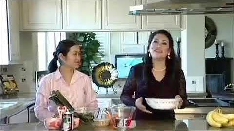 Chuối cuộn nếp nướng  - Xuân Hồng