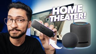 MODO HOME THEATER na ALEXA com o Fire TV STICK! Use seu Echo como sistema de som da TV