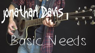 Video thumbnail of "Jonathan Davis (Korn) - Basic Needs (acoustic guitar / vocal cover by Dmitry Klimov)"