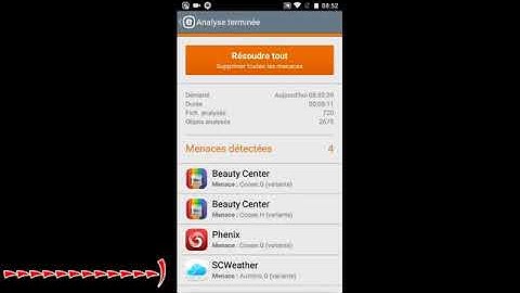 SCWeather ESET android phone/ malware detect/ Bluboo Mini