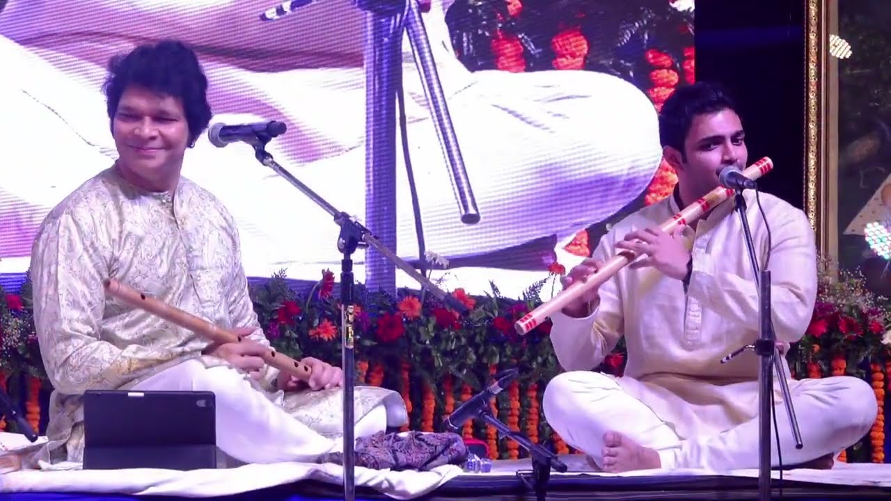 Pt. Rakesh Chaurasia | Flute Performance | Swami Haridas Sangeet Evam Nritya Mahotsav 2025 | Vrindav