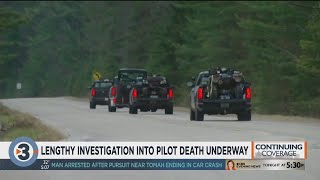 Lengthy investigation into pilot death underway