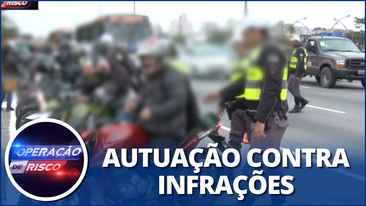 Operação Cavalo de Aço: Polícia combate infrações de motociclistas no trânsito