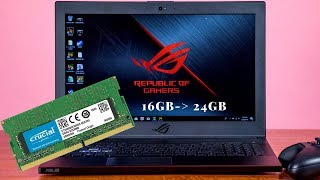 Adding 8Gb Of Ddr4 Ram To My Asus Rog Zephyrus Gm501