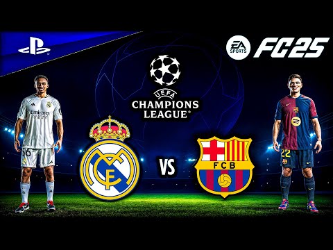 その他 #4 FC Barcelona-Real Madrid FC 25 - Real Madrid vs. Barcelona Ft. Yamal, Mbappe, | UEFA