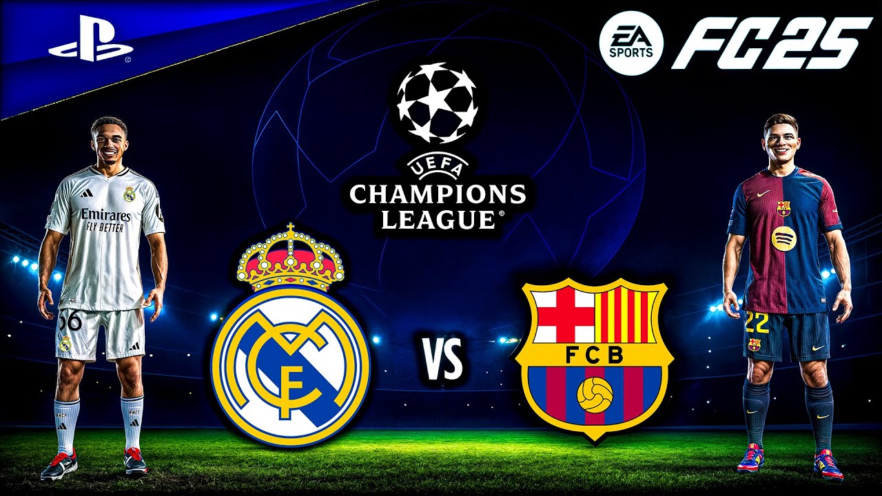 FC 25 PS 4 - Real Madrid vs FC Barcelona - La Liga 24/25