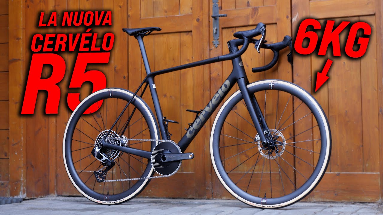 QUESTA BICI PESA MENO DI 6KG....CERVÉLO R5!