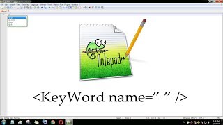Notepad++ Keyword Name Tutorial