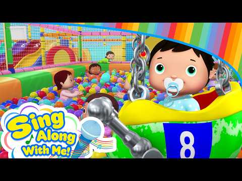 10 Little Babies 🎡 Theme Park & Playground and more! | Sing Along With Me! | Kids Songs