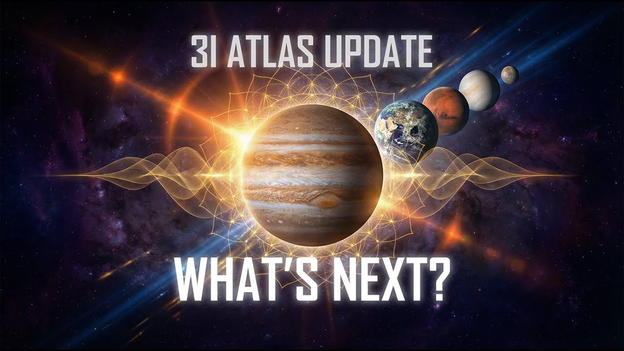 3i Atlas Update: Earth Integration, Solar Flares & the Jupiter Phase Ahead