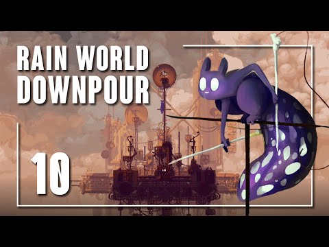 Видео: Rain World: Downpour - Судьбоносное сообщение. Финал #10