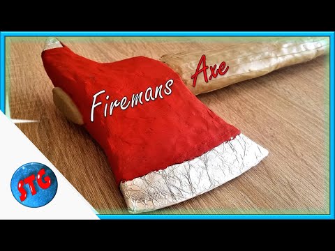 Fireman axe - Clay prop/Cosplay #6 Fireman axe - Clay prop/Cosplay #6