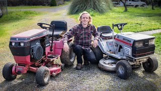 I Bought an Abandon 1991 Toro Wheel Horse Classic Garden Tractor + Rare 1985 Craftsman 2 Lawn Mower