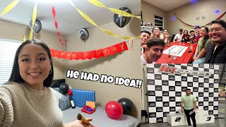 SURPRISING my BOYFRIEND for his 23rd BIRTHDAY!! + Pumpkin Patch Clips