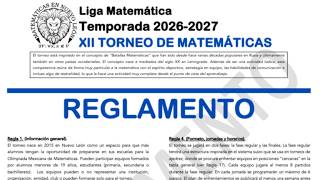XII Torneo Latinoamericano de Matemáticas | Convocatoria y Reglamento
