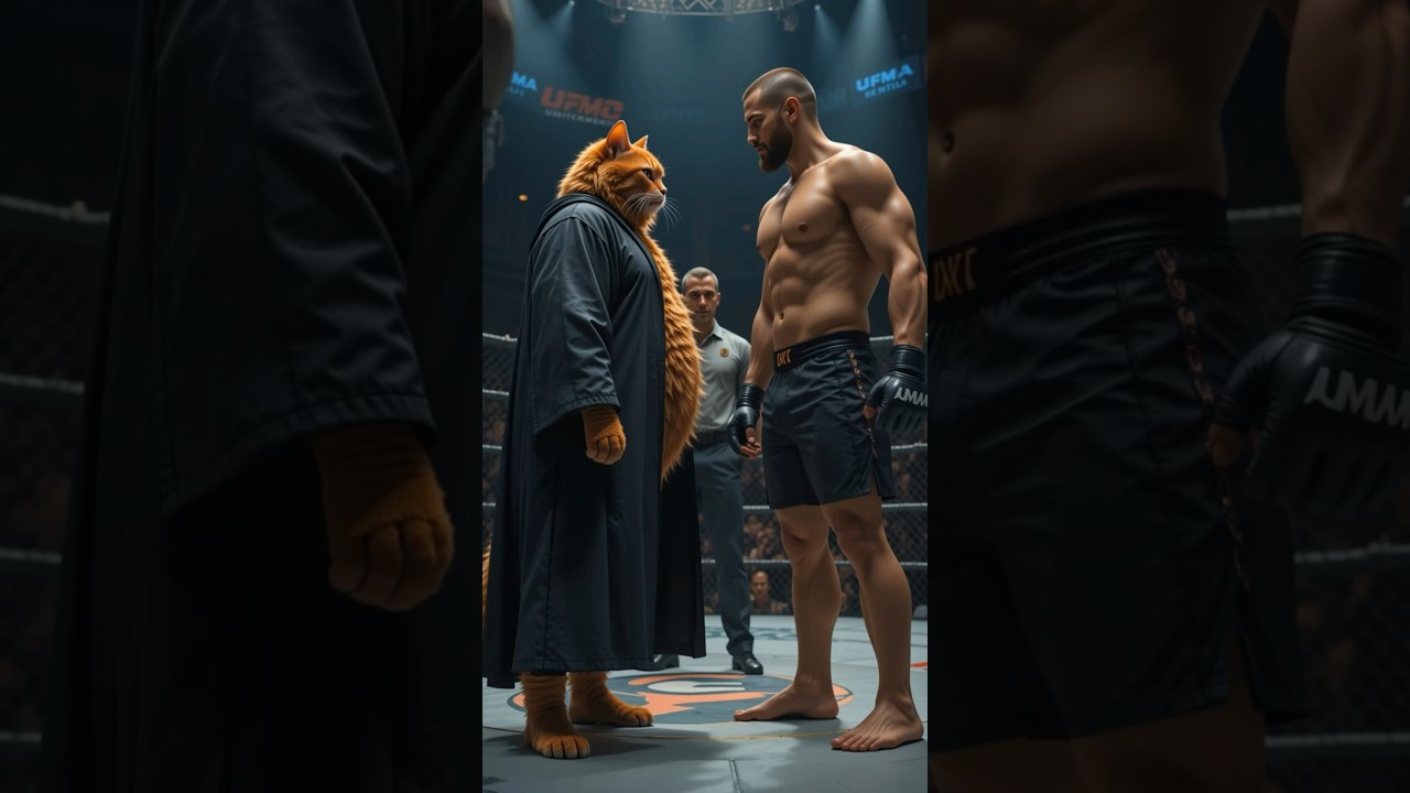 "Fat Cat's INSANE UFC Debut 😼💥 | Destroys Pro Fighter in Style!" 