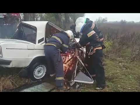 Водитель врезался в дерево и погиб