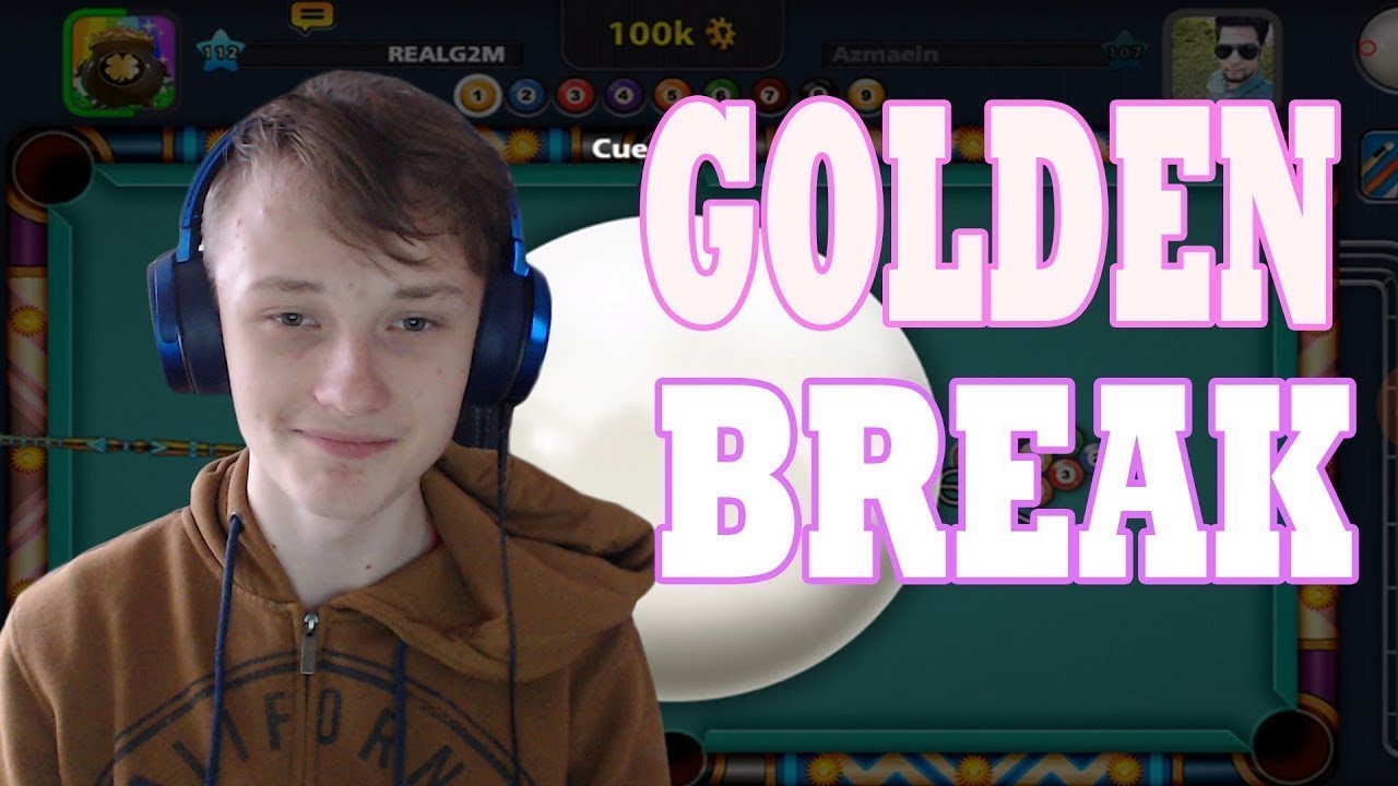 8 BALL NEW WORKING GOLDEN BREAK ON NEW UPDATE (9 BALL POOL)