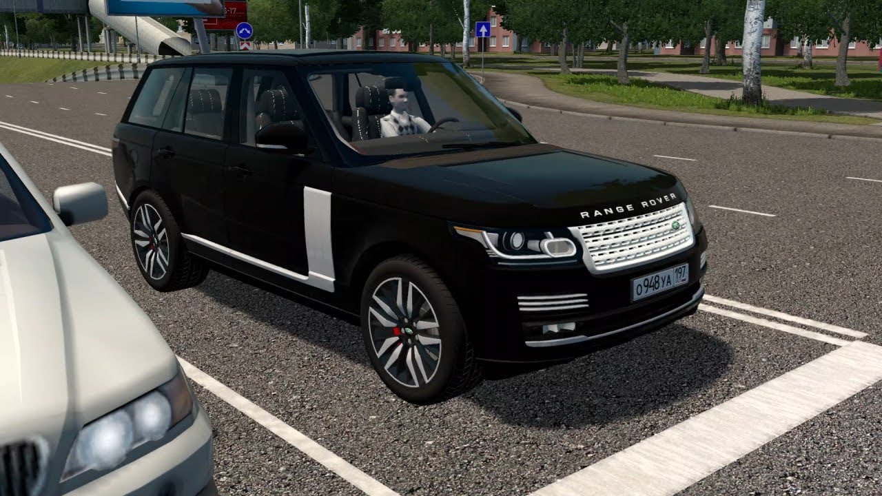 City Car Driving - Range Rover 2014 Drive in city