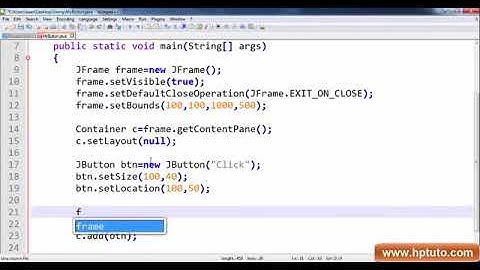 Swing Hindi 021   JButton 04   How to change Font style and Font size of JButton   YouTube