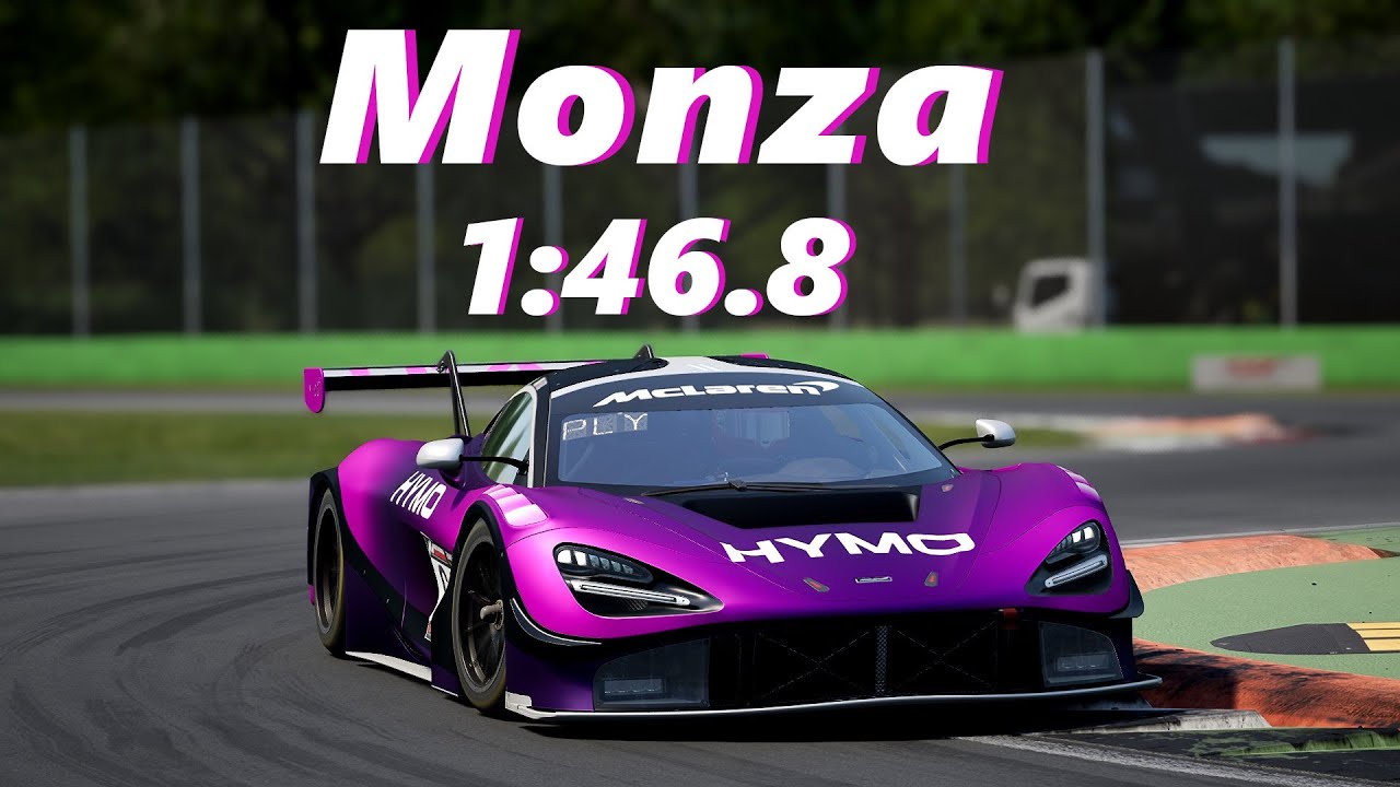 Monza Hotlap Setup Mclaren S Gt Assetto Corsa